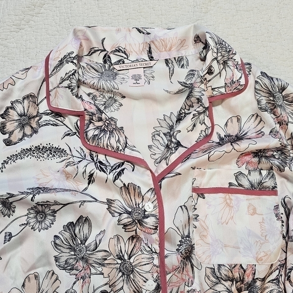 Victoria's Secret Floral Satin Romper - Picture 6 of 9